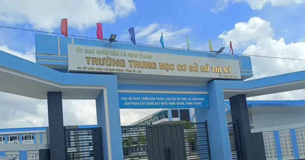 Khởi tố vụ "lập quỹ trái phép" tại trường cấp 2 ở Cà Mau