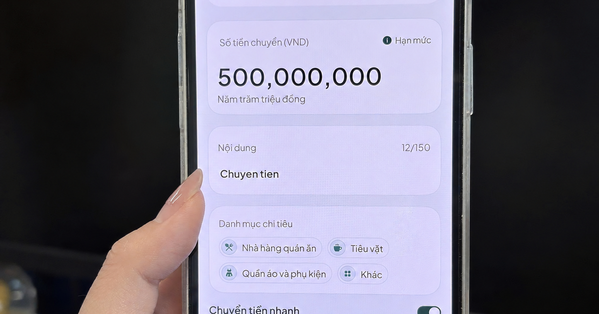 Lời khuyên cho người dùng tài khoản ngân hàng chuyển tiền trên 500 triệu