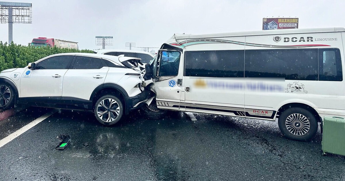Tạm giữ tài xế Lexus chèn ép xe khác gây tai nạn liên hoàn trên cao tốc