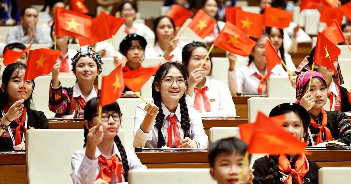 320 thiếu nhi dự kiến tham dự phiên họp giả định Quốc hội trẻ em