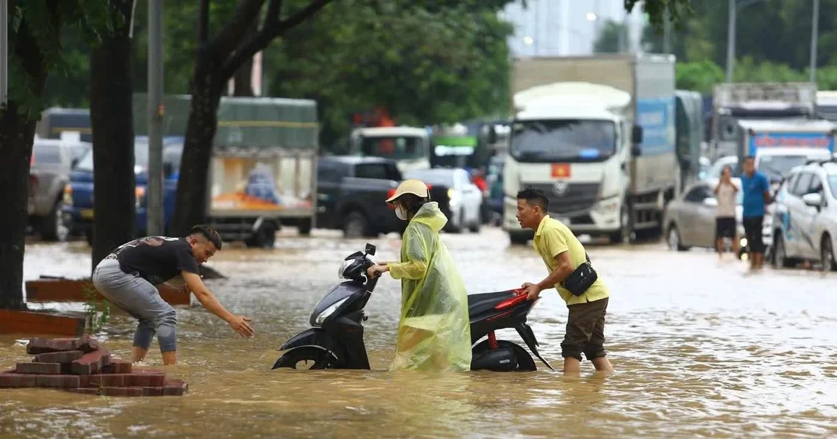 Hà Nội ra mắt "Bản đồ mưa ngập", cảnh báo qua điện thoại