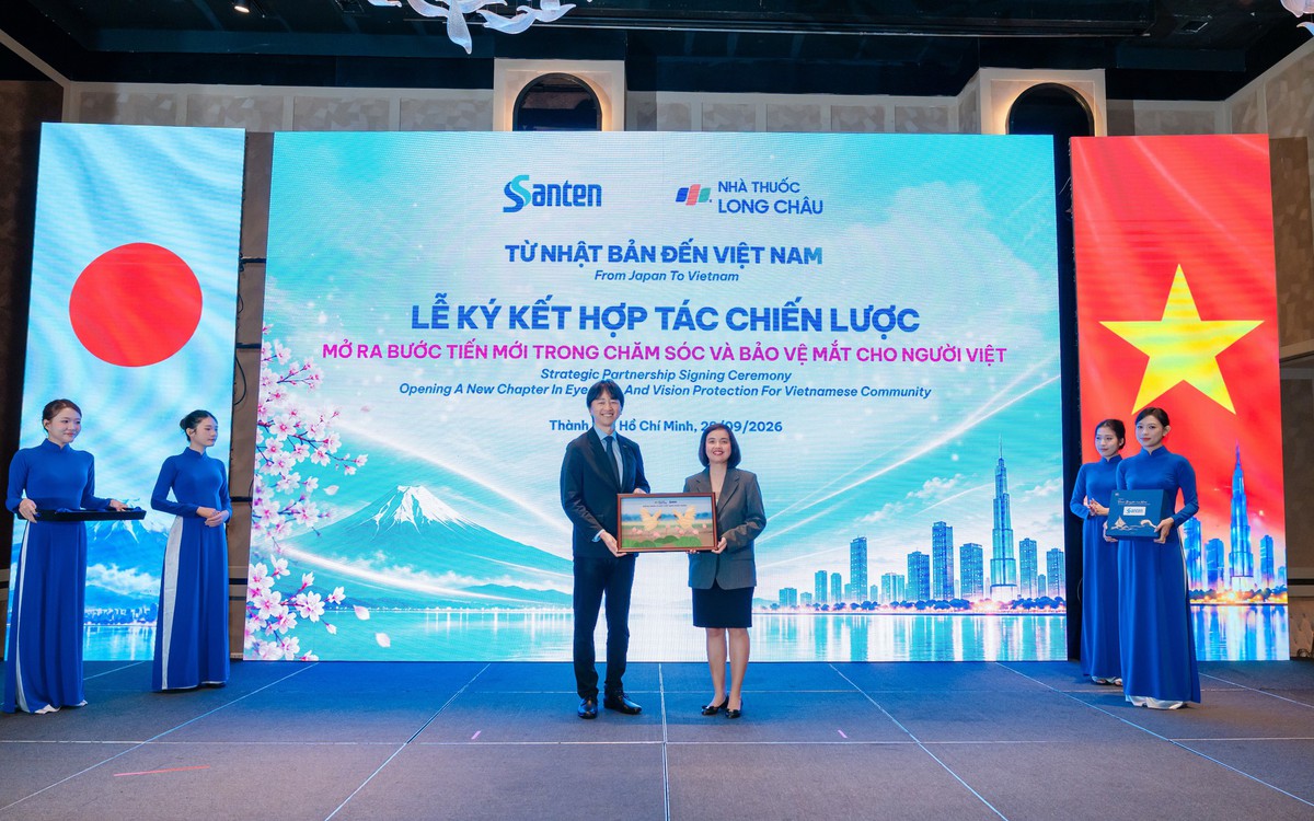 Long Châu và Santen nâng tầm hợp tác chiến lược, mở rộng tiếp cận các giải pháp chăm sóc và điều trị nhãn khoa tiên tiến tại Việt Nam