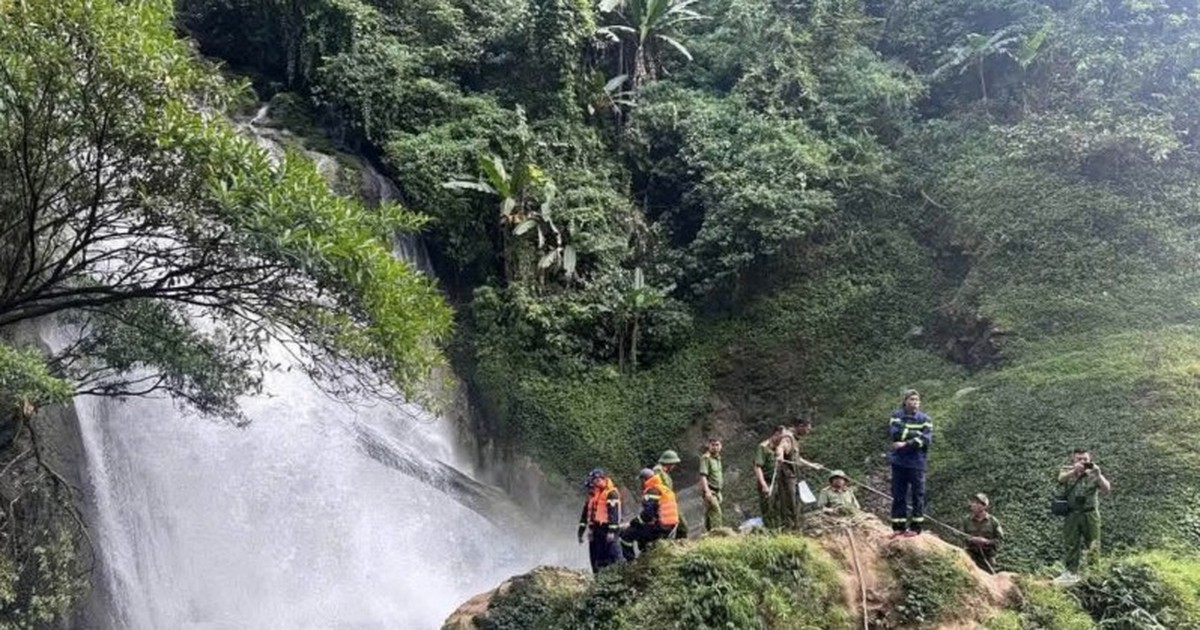 Nam thanh niên 30 tuổi bị nước cuốn trôi khi tắm thác ở Tuyên Quang: Tìm thấy thi thể sau 2 ngày