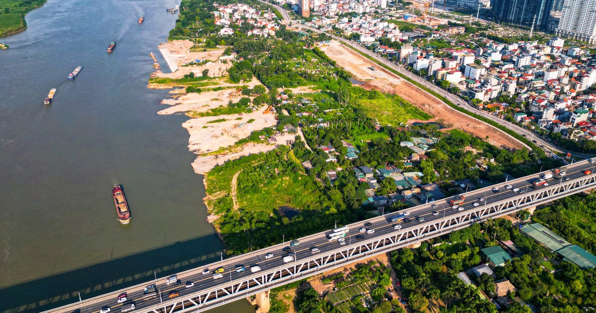 Hà Nội bồi thường đất gấp 2 lần quy định khi làm đại lộ sông Hồng