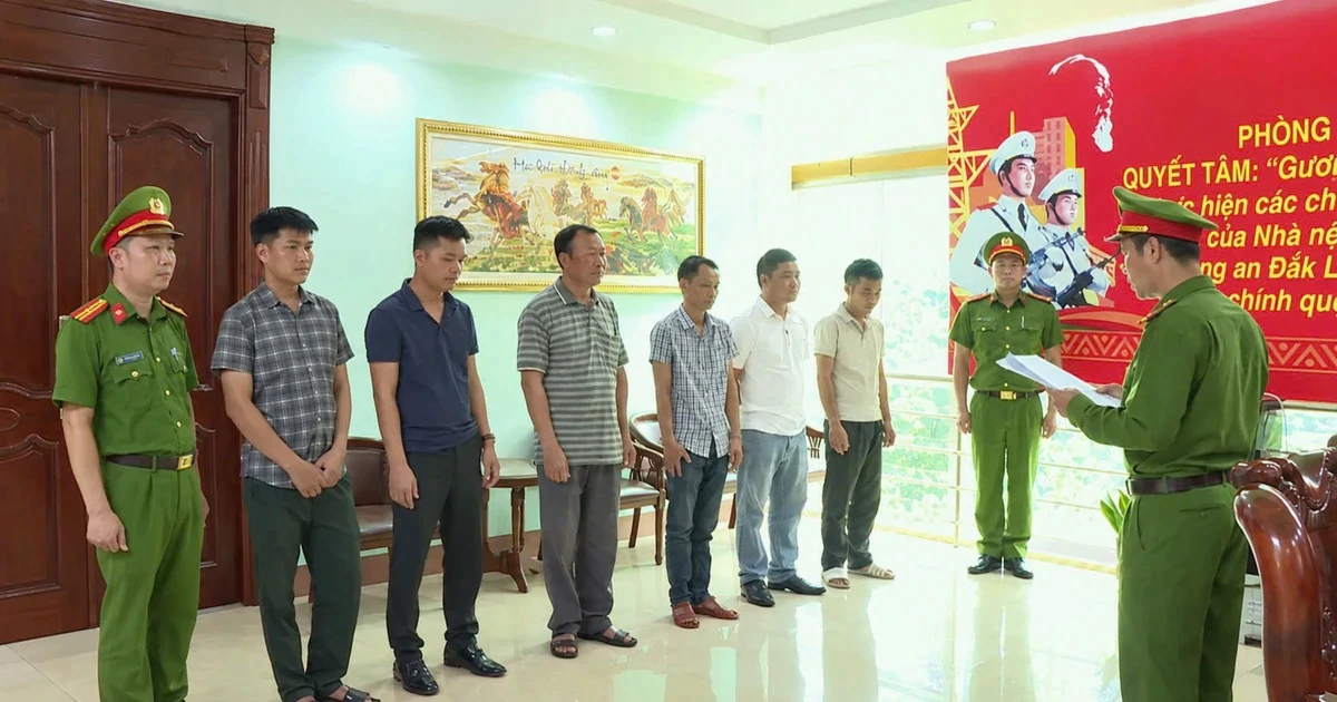 9 cán bộ bảo vệ rừng ở Đắk Lắk nhận tiền để cho hàng trăm khối gỗ qua chốt