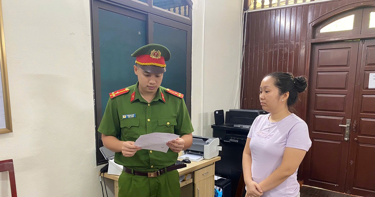 Ra quyết định khởi tố chủ hộ kinh doanh Phùng Thị Nhung SN 1989