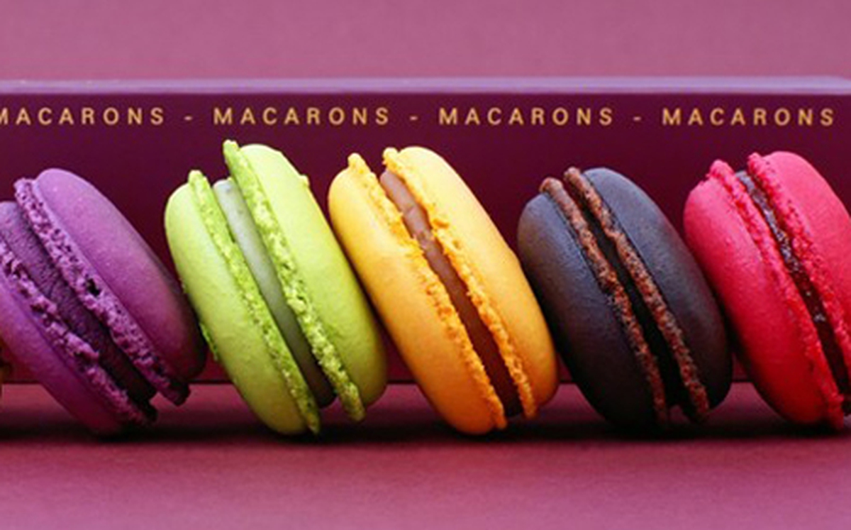 Học cách làm macarons 4 màu 4 vị rực rỡ
