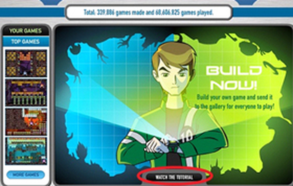 Thỏa sức sáng tạo với Game Creator của Cartoon Network
