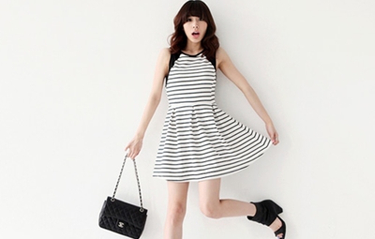 Tung tăng thoải mái với váy cotton