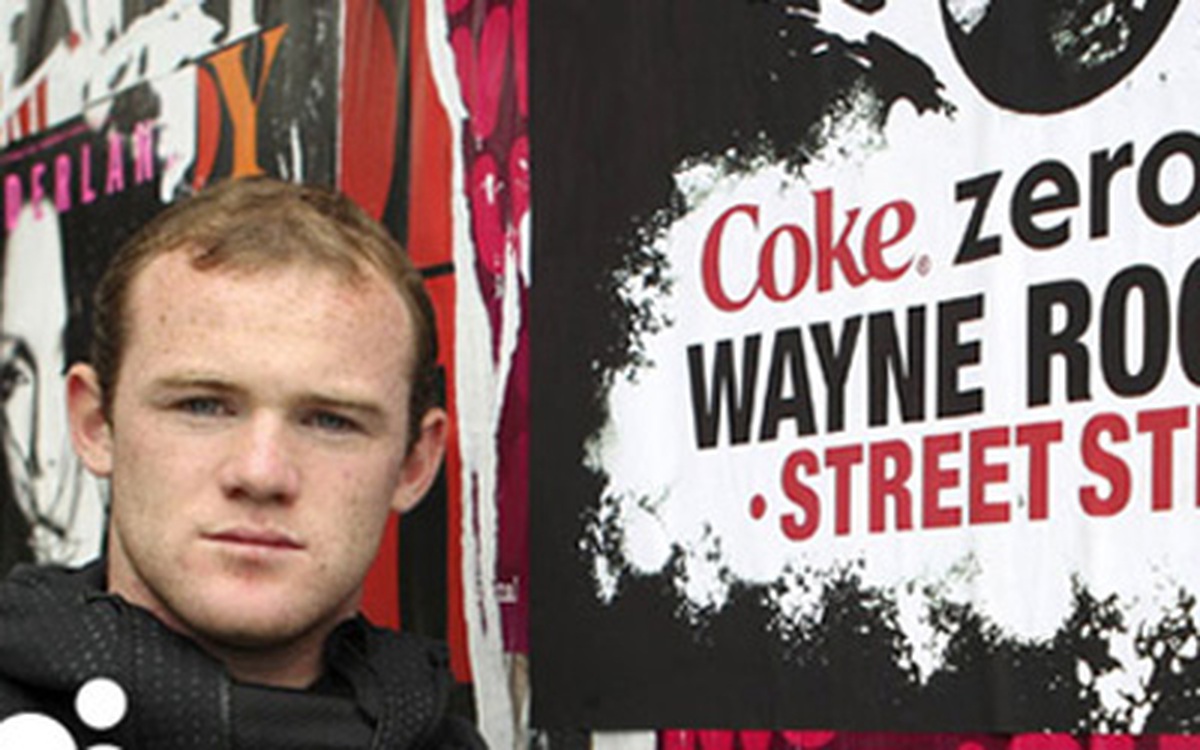 Rooney mượn Pepsi để 