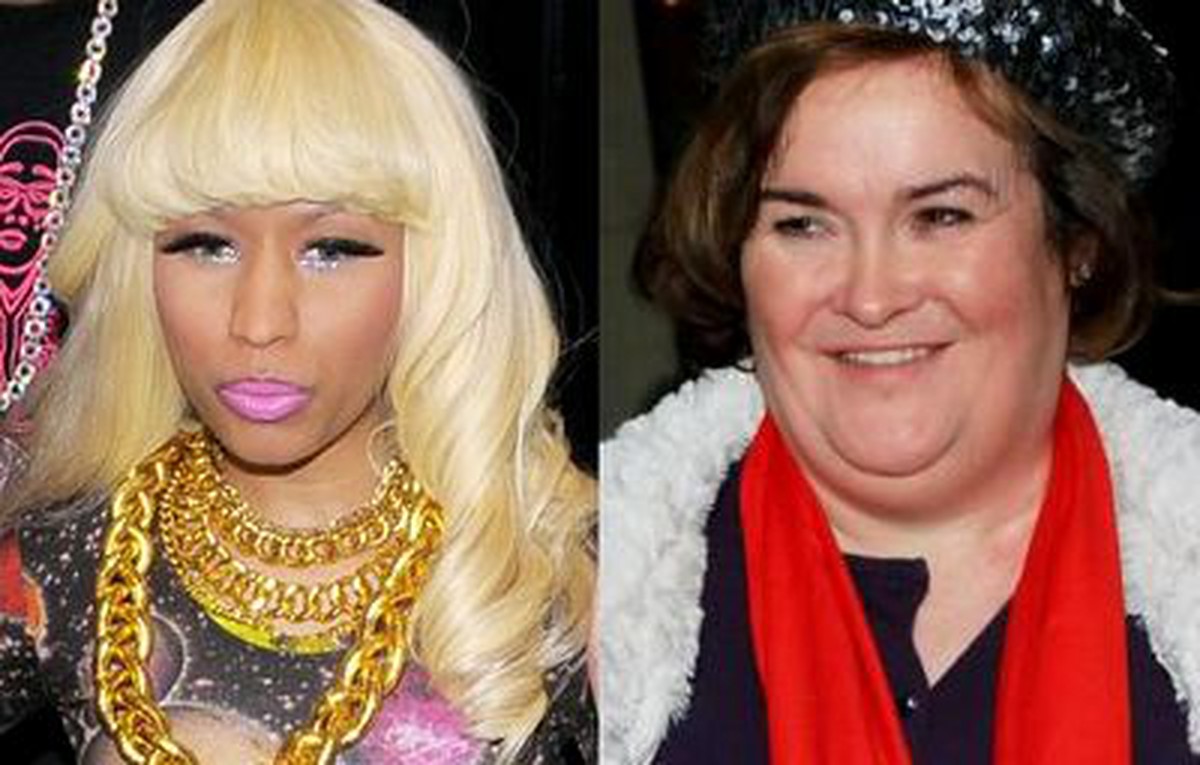 Nicki Minaj dạy Susan Boyle... rap