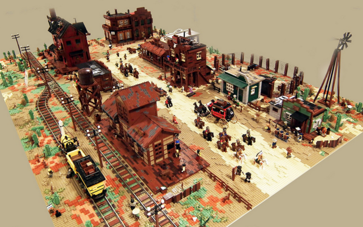 Ngả mũ trước những siêu phẩm LEGO tự chế vô cùng 