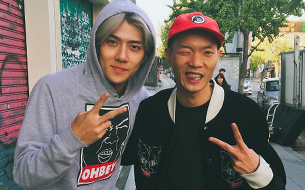 Nhóm nhỏ của EXO vừa quay MV xong?