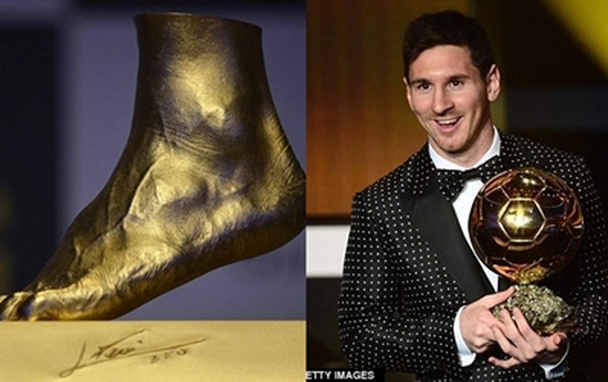 Bàn chân Messi trị giá hơn... 100 tỉ đồng