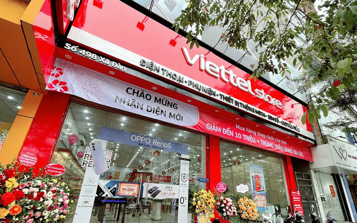 Trẻ trung, tươi mới là điều mà ai cũng thấy khi Viettel Store thay đổi ...