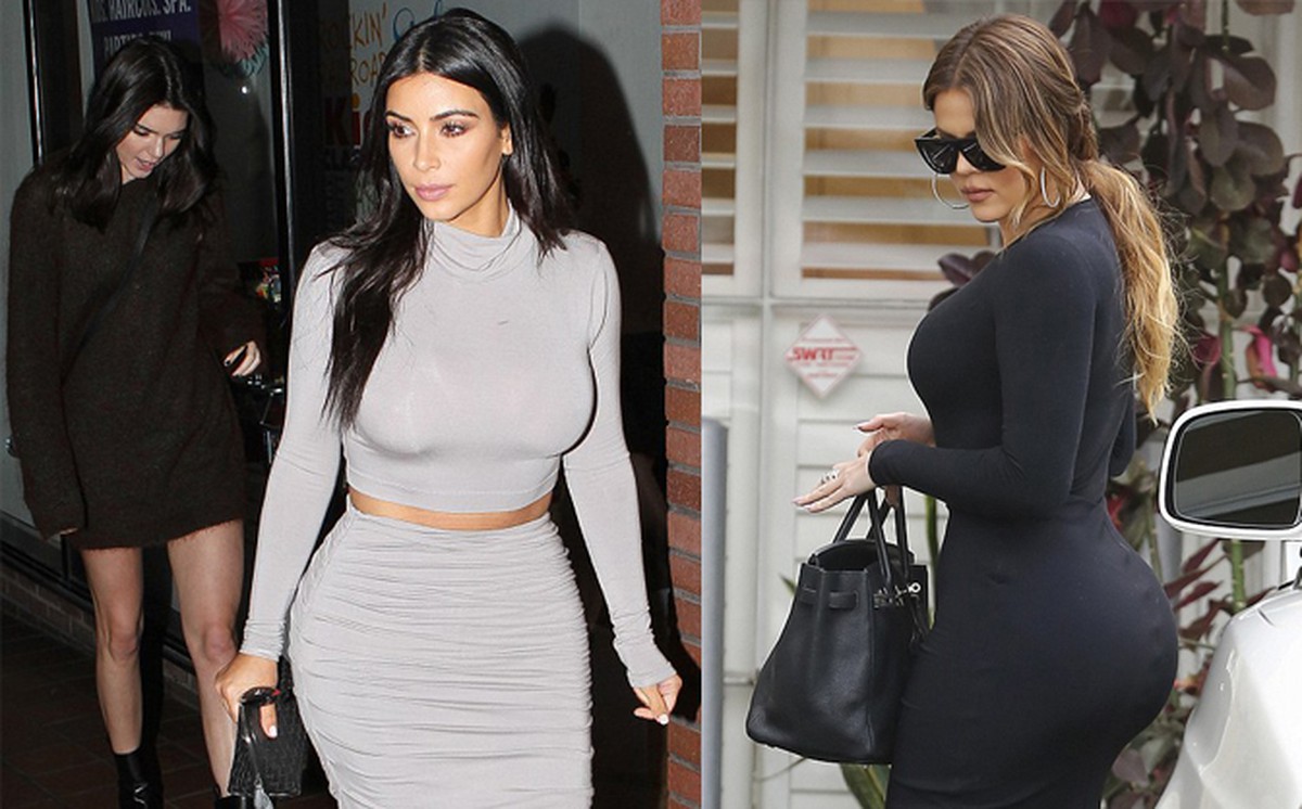 Kim "siêu vòng 3" lu mờ trước vẻ nóng bỏng của hai em gái