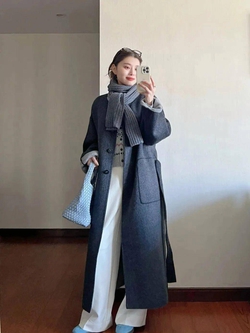 16 công thức diện áo khoác xám "hack dáng" tuyệt đối: Từ công sở đến dạo phố đều đẹp như phim Hàn