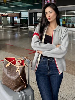 Hoa hậu Ý Nhi xách túi hiệu quay lại Úc, bất ngờ khi biết công việc làm thêm nơi xứ người