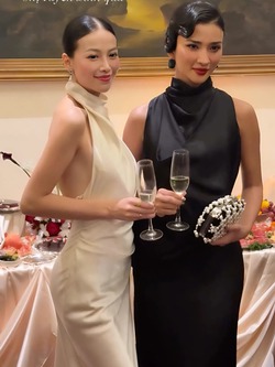 Khung hình chung của Kim Tuyến và một nàng Hậu định nghĩa lại khái niệm mỹ nhân