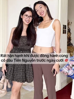 Vì sao Tiên Nguyễn phải học lại catwalk chỉ vài giờ trước lễ cưới?