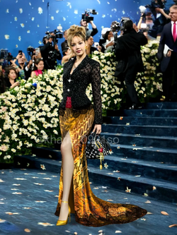 Dân tình rộn ràng "chế ảnh" cho bộ cánh của Lisa tại Met Gala 2025