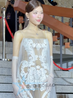 Chiếc váy "lộ liễu" đưa Lamoon vào thế khó