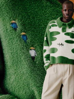 Tốn 1,5 triệu mũi thêu cho một chiếc quần, làm áo len họa tiết tinh xảo như tranh vẽ: Brand nào làm đồ đỉnh vậy?