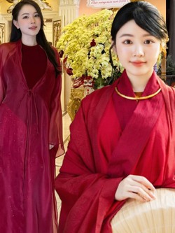 3 mỹ nhân mặc đồ đỏ đẹp nhất ngày Xuân Bính Ngọ: Lọ Lem quá truyền thống, Linh Rin đụng hàng 1 người đẹp