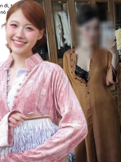 Uyển Ân hứng chỉ trích vì chụp ảnh Tết cùng kiểu áo dài cách tân gây tranh cãi