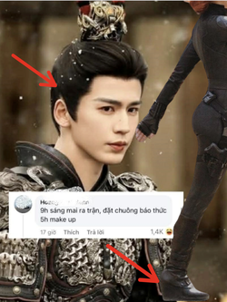 Báo lớn Trung Quốc: Chỉ trích "tướng quân kem nền" makeup 4 tiếng, sao không thắc mắc nữ điệp viên đi giày cao gót, mặc đồ bó sát?