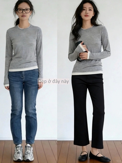 Sai lầm nhiều người mắc khi mặc jeans: Khi đổi sang quần ống suông, dáng đẹp lên thấy rõ