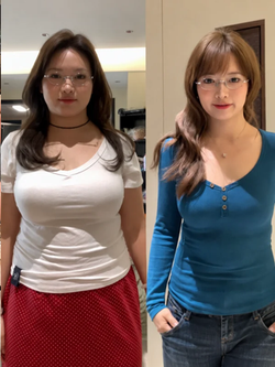 Người đẹp mũm mĩm giảm 16,5kg trong 6 tháng, chia làm 3 giai đoạn để không xệ mặt