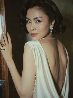 Chiếc đầm "Hoàng hậu" mất 1 tháng chuẩn bị của Hà Tăng: Càng ngắm càng thấy tinh tế, xứng tầm màn tái xuất được mong chờ