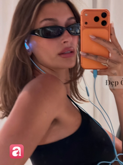 Hailey Bieber lăng xê món đồ tưởng lỗi thời, ai ngờ lại là "hàng chưa mở bán" của Justin Bieber