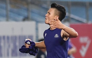 Quang Hải suýt mất bàn thắng đầu tiên ở V.League 2020 vì trợ lý HLV viết chữ xấu