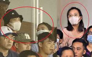 Hình ảnh gây lú: Em gái Công Phượng bị nhận nhầm là Viên Minh khi cùng anh trai đến sân Thống Nhất xem bóng đá