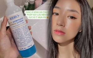 Bộ skincare đáng copy của Salim: Toner trị mụn ẩn, kem chống nắng không bết dính, làm da bóng khoẻ