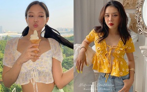 Nhìn Jennie diện crop top buộc dây xinh ngất ngây lại sexy thế này, đảm bảo nàng nào cũng muốn sắm theo