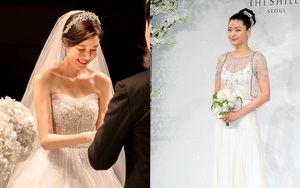 Đào lại váy cưới của dàn mỹ nhân huyền thoại, dân Hàn mới thấy 