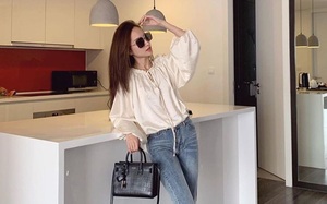 Giao mùa sắm áo blouse buộc dây vừa sang đẹp lại đúng chuẩn công sở thanh lịch