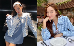 Hôm trước vừa đi chơi thân thiết, nay Jennie - Jessica lại diện áo đôi: Jennie xinh muốn xỉu nhưng mix đồ 