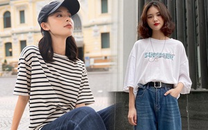 Lười mix đồ đến đâu thì bạn cũng mặc đẹp với áo phông tay lỡ, ăn diện đơn giản mà trông vẫn cá tính ra trò