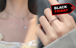 Trang sức bạc mở “tiệc sale” Black Friday: Giảm 