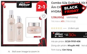 7 combo mỹ phẩm đang được sale hời: Từ 495k là có trọn bộ skincare chuẩn chỉnh