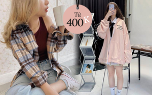 Sài Gòn lạnh rồi, sắm ngay áo khoác trendy từ 400k