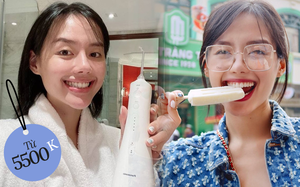 Bí kíp giữ răng trắng đẹp của Khánh Linh nằm ở 2 sản phẩm này, bắt chước mau lẹ các bạn ơi