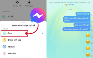 Messenger vừa tung ra theme mới với tên 