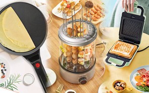 Check nhanh loạt đồ bếp nội địa Trung đang hot: Hay ho nhất l&agrave; m&aacute;y nướng thịt xi&ecirc;n, nhưng d&acirc;n t&igrave;nh review ra sao?
