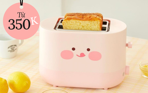 7 máy nướng bánh mì cho người chơi hệ cute, toàn mẫu cưng xỉu khó kìm lòng