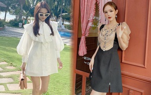 Váy áo local brand sao Việt vừa diện: Váy tiểu thư của Nhã Phương và váy 